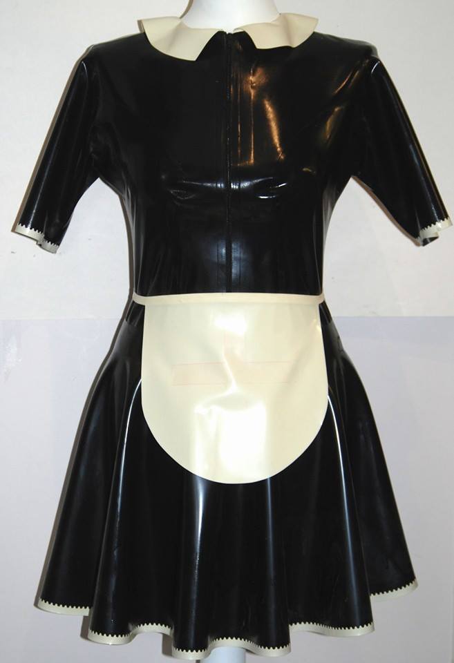 Latex Maid Apron Dress Fetasia Latex