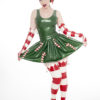Latex Christmas Elf Dress