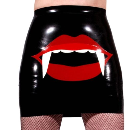 Latex Bite Me Mini Skirt