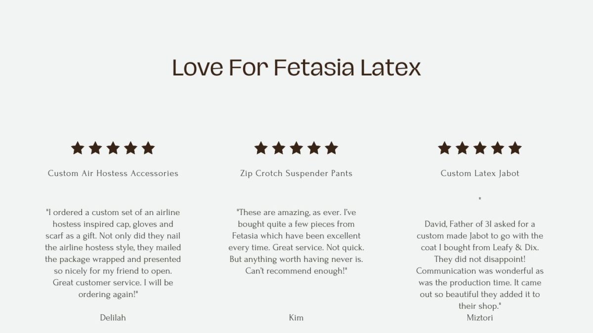 Fetasia Latex