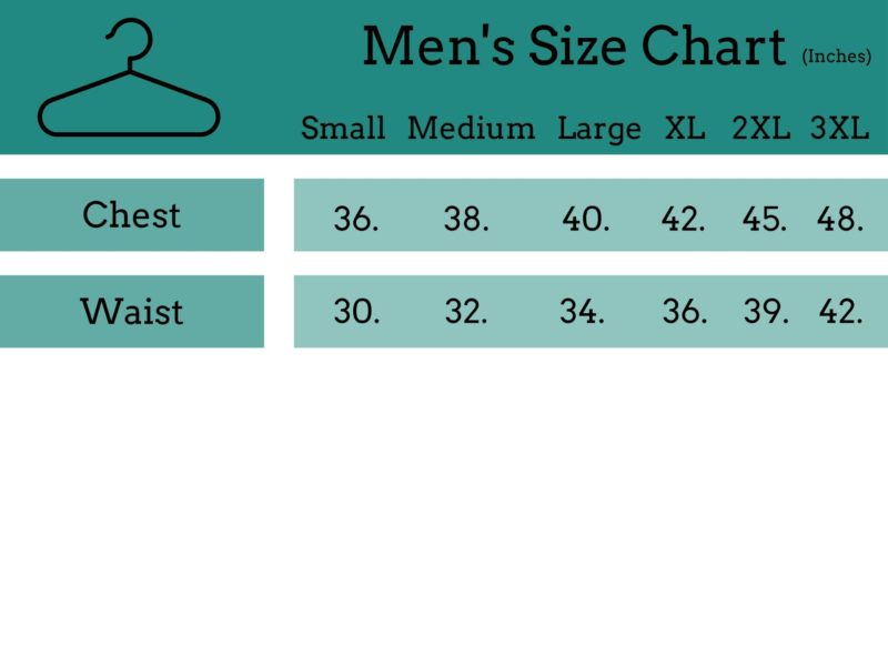Fetasia latex men's size chart.